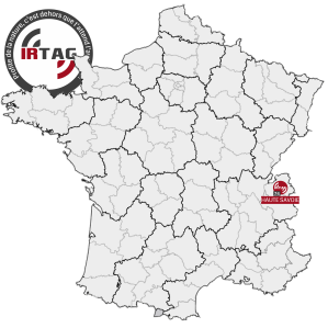 Carte IRTAG lasergame en France